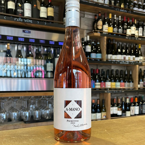 A Mano, Primitivo Rosato, 75c