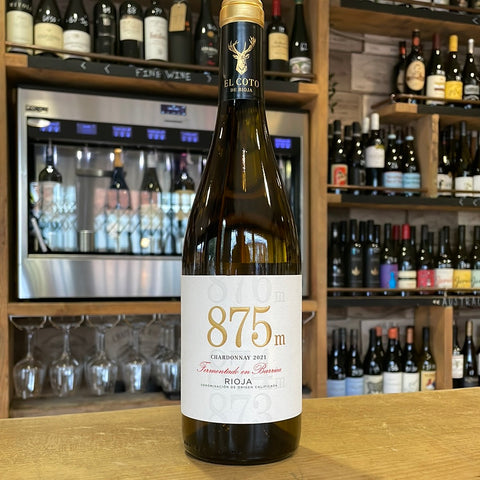 El Coto 875m Finca Carbonera Chardonnay, White Rioja, 75cl